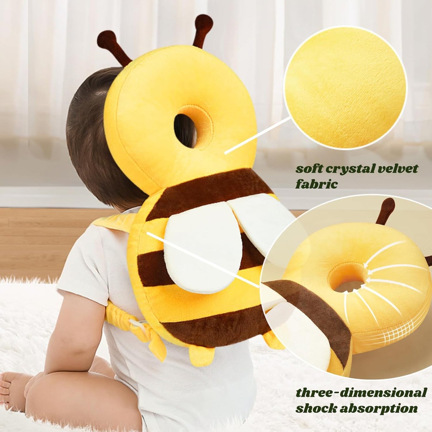 Head Protection Backpack Bee