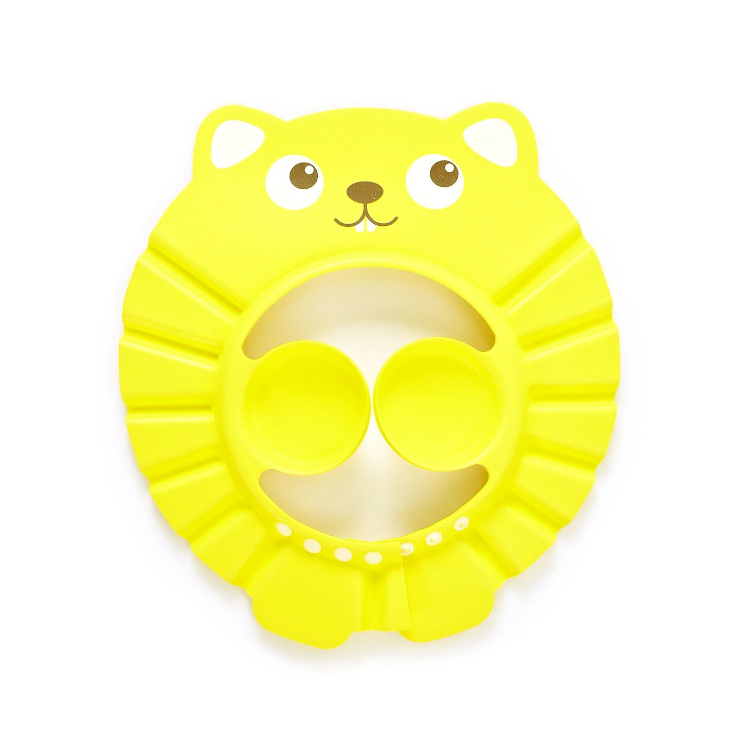 Eye Ear protection Bathing Baby Shower Hat Yellow